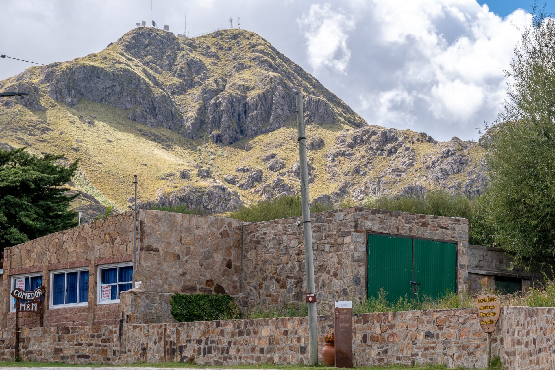 Paisaje rural de uno de los pueblos postulados de San Luis al programa Best Tourism Villages